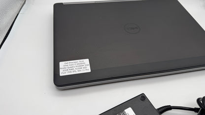 Dell Precision 7510, Intel i7, NVIDIA Quadro, 1TB SSD, FHD IPS, Win 11 Pro