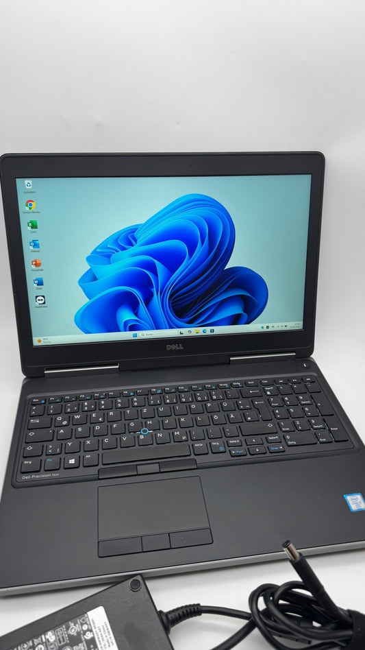 Dell Precision 7510, Intel i7, NVIDIA Quadro, 1TB SSD, FHD IPS, Win 11 Pro