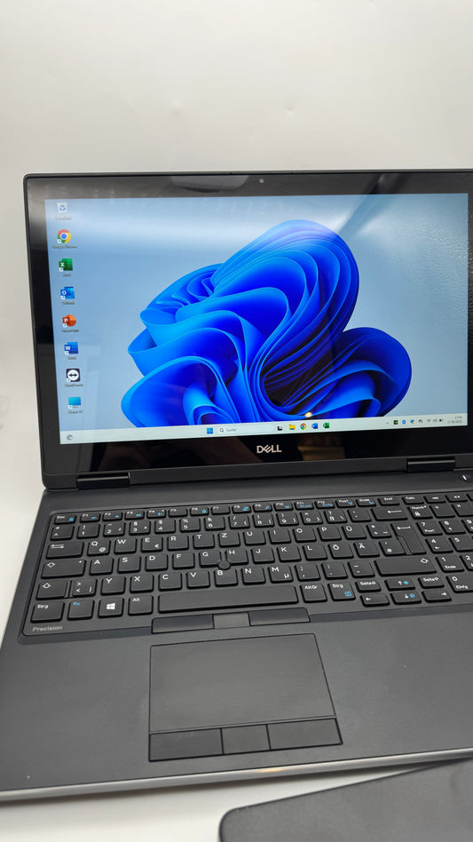 Dell Precision 7530, i7-8750H Quadro P2000 32GB 500GB SSD Win 11 Pro