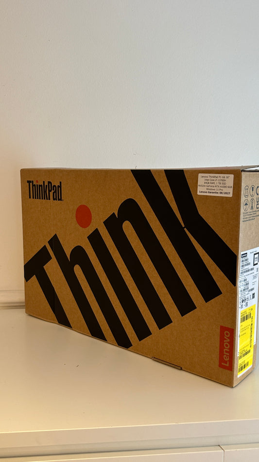 💻Lenovo ThinkPad P1 G6 NEU & OVP i7-13700H | 64GB RAM | 1TB SSD | RTX A1000