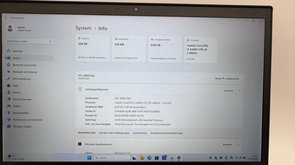 Lenovo ThinkPad T570, 15,6" FHD IPS Touch, i5, 256GB SSD, Windows 11 Pro